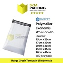 Polymailer PACK Warna POLOS Amplop Plastik Packing RUSFET Polimailer