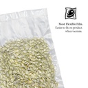 Plastik Vacuum Bag 20x30cm EMBOSS DELKOCHOICE Vacum Vakum Seal Makanan