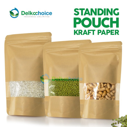 Plastik Klip MEDIUM Ukuran 14cm Standing Pouch Kemasan Sealer Makanan