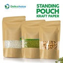 Standing Pouch Variasi Ukuran 14cm Plastik Klip Kemasan Sealer Makanan