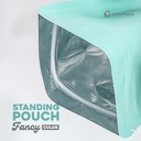 Standing Pouch Ziplock 14x22cm Plastik Klip Makanan Full Metalize Foil