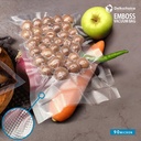 Plastik Vacuum Bag 23x34cm POLOS / EMBOSS DELKOCHOICE Vacum Vakum Seal