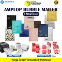 AMPLOP BUBBLE MAILER SMALL 18x23cm WRAP ENVELOPE RUSFET /SATUAN