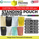 Standing Pouch Full Metalize Foil Ziplock Kemasan Makanan