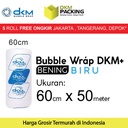 Plastik Bubble Wrap Bening 60cm x 50m DKM PLUS Bubblewrap / ROLL