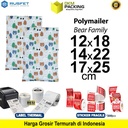Amplop Plastik Packing Polimailer Polymailer Bear Friend /SATUAN