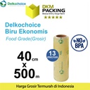 Plastik Cling Wrap 40cm x 500m FOOD GRADE BIRU Food Wrapping /SATUAN