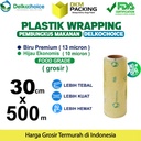 Plastik Cling Wrap 30cm x 500m FOOD GRADE Food Wrapping /SATUAN