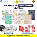 Amplop Plastik Packing 14x22cm Polimailer Rusfet Polymailer /SATUAN