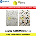 AMPLOP BUBBLE MAILER WRAP ENVELOPE RUSFET MOTIF PREMIUM /SATUAN