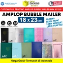AMPLOP BUBBLE MAILER 18x23cm WRAP ENVELOPE RUSFET PREMIUM /SATUAN