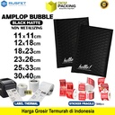 AMPLOP BUBBLE MAILER WRAP ENVELOPE RUSFET BLACK PREMIUM /SATUAN