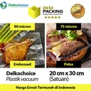 Plastik Vacuum 20x30cm Vacum Vakum Sealer POLOS / EMBOSS /SATUAN