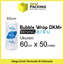 Plastik Bubblewrap Bening 50Meter Bubble Wrap DKMPLUS PREMIUM / ROLL