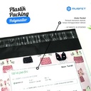 Polymailer 14x22cm Polimailer Amplop Plastik Packing Motif Cat /SATUAN
