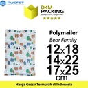 Amplop Plastik Packing Polimailer Polymailer Bear Friend /SATUAN