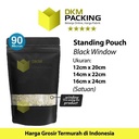 Standing Pouch Plastik Klip Window Ziplock Sealer Makanan