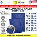 AMPLOP BUBBLE MAILER WRAP ENVELOPE RUSFET ELECTRIC BLUE MURAH /SATUAN