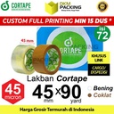 Lakban 45mm x 90yard CORTAPE Plakban Isolasi PREMIUM TERMURAH /DUS