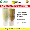 Lakban 48mm x 90yard CORTAPE Plakban Isolasi PREMIUM TERMURAH /SELOP
