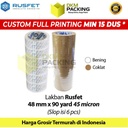 Lakban 48mm x 90yard RUSFET Plakban Isolasi PREMIUM TERMURAH /SELOP