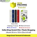 Stretch Film 50cm x 150m Plastik Wrapping DELKO WRAP OJOL /DUS