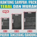 Kantong sampah tebal uk kecil 50x75 n sedang 60x100 n besar 90x120 per pack