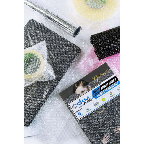 Plastik Bubble Wrap Bening 40cm x 50m DKM PLUS Bubblewrap / ROLL