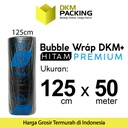 Plastik Bubblewrap Hitam 50Meter Bubble Wrap DKMPLUS PREMIUM / ROLL