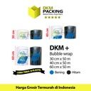 Plastik Bubble Wrap 50 Meter Bubblewrap DKM PLUS TERMURAH / ROLL