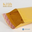 AMPLOP BUBBLE MAILER PLAIN BUBBLE WRAP ENVELOPE POLOS RUSFET TERMURAH