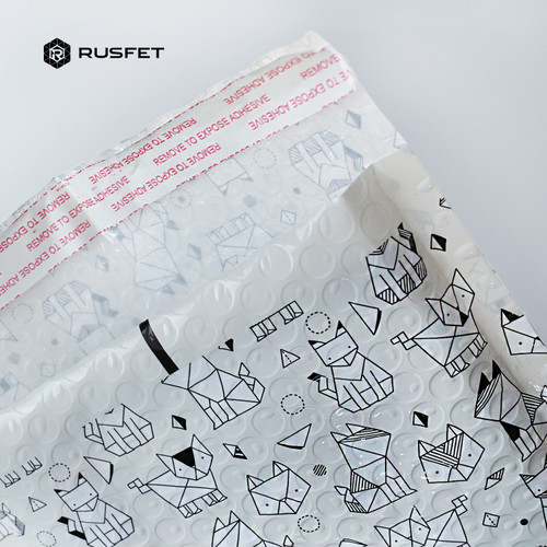 AMPLOP BUBBLE MAILER WRAP ENVELOPE RUSFET DOG ORIGAMI PREMIUM /SATUAN