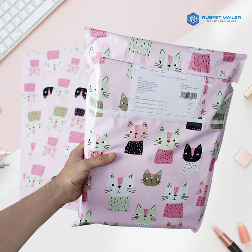 Amplop Plastik Packing Polymailer Polimailer Motif dan Polos /SATUAN