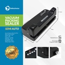 Mesin Vacuum Plastik Alat Packing Sealer Makanan DELKOCHOICE PREMIUM