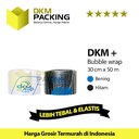 Plastik Bubblewrap 50Meter Bubble Wrap DKMPLUS PREMIUM TERMURAH / ROLL