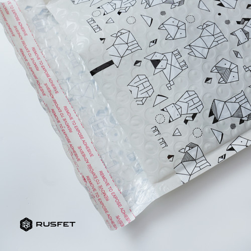 AMPLOP BUBBLE MAILER WRAP ENVELOPE RUSFET DOG ORIGAMI PREMIUM /SATUAN