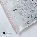 AMPLOP BUBBLE MAILER WRAP ENVELOPE RUSFET DOG ORIGAMI PREMIUM /SATUAN