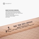 AMPLOP BUBBLE MAILER WRAP ENVELOPE RUSFET SOFT PINK MATTE MURAH SATUAN