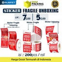 Lakban FRAGILE 48mm Plakban Isolasi PREMIUM TERMURAH /SATUAN