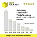 Stretch Film 50cm x 300m Plastik Wrapping DELKO WRAP TERMURAH /SATUAN