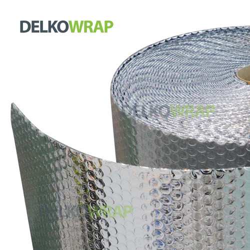 Plastik BUBBLE ALUMUNIUM FOIL 120cm x 25m PREMIUM TERMURAH ROLL