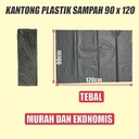 Kantong sampah tebal uk kecil 50x75 n sedang 60x100 n besar 90x120 per pack
