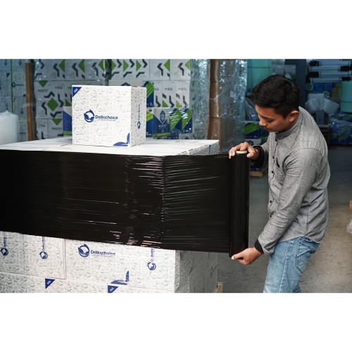 Stretch Film 50cm x 300m Plastik Wrapping DELKO WRAP TERMURAH /DUS