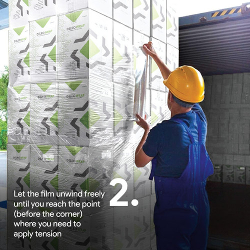 Stretch Film 15cm x 250m Plastik Wrapping DELKO WRAP TERMURAH /SATUAN