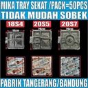 Mika Tray Sekat 18s4 sekat 4 / 20s5 sekat 5 / 20s7 Sekat 7 U Kotak Nasi Var