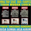 Mika Tray Sekat 18s4 sekat 4 atau 20s5 sekat 5 atau 20s7 Sekat 7 U Kotak Nasi Per Dus bisa jskrm