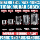 Mika Kue Nasi Per Pack Plastik Bening Uk 3/4/5/6/7 Kemasan Jajanan Pasar Serba Guna Var