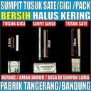 Sumpit Bambu Bersih Halus Kering Trifinity / Tusuk Gigi Higienis / Tusuk Sate Bambu Pack