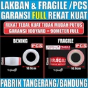 Lakban Bening Garansi Full Rekat Kuat / Lakban Fragile Trifinity 45mm x 100yard Per 1 pcs