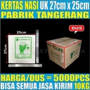 Kertas Nasi Kfc Gajah Anti Lengket Anti Minyak Foodgrade Original Putih - 5000 Pcs/Dus